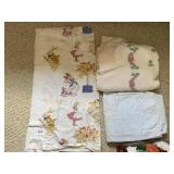 ALICE IN WONDERLAND SATIN TRIM BLANKET WITH SOME