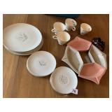 KAYSON GOLDEN RAPSODY DISHES, DIVIDED DISH