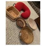 BASKETS, NECK PILLOW