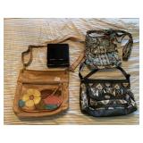 VERA, FOSSIL LEATHER PURSE & OTHERS