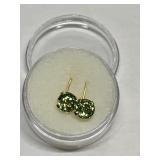 GREEN TOURMALINE 1.80CT IN 14K GOLD SETTING