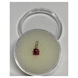 MYSTIC PINK TOPAZ IN STERLING SILVER SETTING