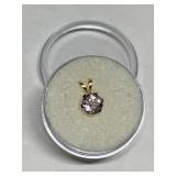PINK TOPAZ 0.66CT IN 14K GOLD SETTING