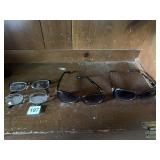 BOB MACKIE SUNGLASSES, PRESCRIPTION GLASSES