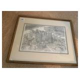 NEVIN ROBINSON PITTSBURGH PRINT