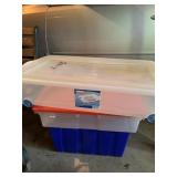 GARDENING CHEMICALS, WATER CAN, ETC.