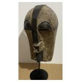 TRIBAL ART SONGYE KIFWEBE MASK 17" H X 8" W