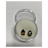 ANDALUSITE 1.40CTTW EARRINGS IN 14K GOLD SETTING