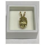 HELIDOR 5.51CT IN 14K GOLD SETTING