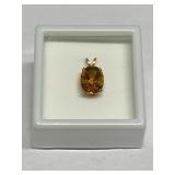 MADEIRA CITRINE 2.40CT IN 14K GOLD SETTING