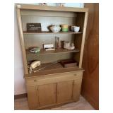 CHINA HUTCH 65 H X 37 W X 18 D, NO GLASS