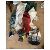 BASKET, SCARVES, SWIM GOGGLES, ETC.