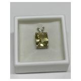 YELLOW LABRADORITE 3.20CT IN STERLING SILVER