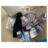 Q TIPS, READY WIPES, FIRST AID ITEMS, MOIST HEAT
