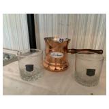 COPPER LE SAUCIER, PAIR OF CUTTY SARK ROCKS