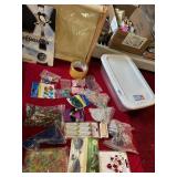 BEADS, BEAD KIT, CONTAINER, PENGUINS NOTEBOOK,