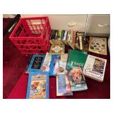 COOKBOOKS, DAVID BALDACCI BOOKS, ETC.