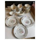 BOHEMIAN CHINA "BOUQUET" PATTERN