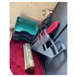 ABFLEX EXERCISER, DESK SORTER, TRI PAK GUN