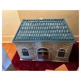 WICKER DOLL HOUSE TOY BOX