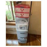 ASSORTMENTS OF STACKING ORGANIZER BINS