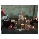 LOCKING JARS, SCREW TOP JARS, OFFICE SUPPLIES