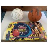 BALLOON BUSTER, BASKETBALL, SOCCER BALL