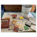 CRAFTING SUPPLIES IN TIN