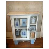 NEW BATHROOM CABINET WITH BATHROOM ACCESSORIES