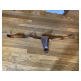 BELT WITH US PISTOL HOLSTER FLIP TOP