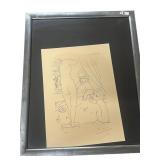 PICASSO PRINT SIGNED AND NUMBERED 119/325,