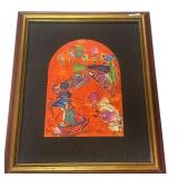 MARC CHAGALL "TRIBE OF ZEBULUN" COLORED