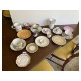 DEMITASSE CUPS, TEACUPS AND OTHER VINTAGE CUPS