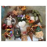 WREATHS AND FALL DECORATIONS