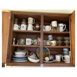 ASSORTED MUGS, GARFIELD, SHERBERTS ETC.