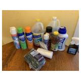 SCRUB PADS, LYSOL, PINE SOL, ETC.