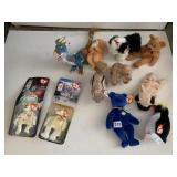 TY BEARS AND ANIMALS SOME W/ ORIGINAL PACKAGE