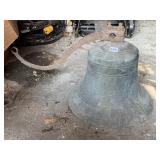 CAST IRON BELL W/ BRACKET