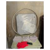 NEW IKEA BED NETTING, BABY BANDANA BIBS, NEW