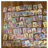 LOT OF 60+ GARBAGE PAIL KIDS TRADING CARDS