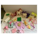 MY LITTLE PONIES AND ACCESSORIES