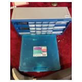 SCRAPBOOK CASE, ORGANIZER WITH JEWELRY MAKING