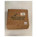 HOME AND GARDEN PARTY BOX W/ DISH