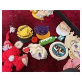 PAINTERS CAPS, MOUTH PIANO, YARN DOLL, MCDONALDS