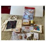 PIGLET TRINKET BOX, POOH NOTE PADS, ELMO NAPKINS,