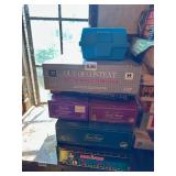 DRAGON MASTER, MONOPOLY, TRIVIAL PURSUITS,