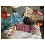 FABRIC, RIBBON, CABBAGE PATCH STICKERS