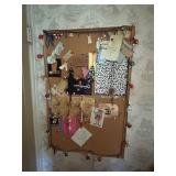 TACK BOARD WITH DOOR TICKETS, DAVE MATTHEWS BAND