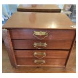 4 DRAWER JEWELRY CASE