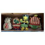 PIRATES BIRD, TURTLE, SANTA